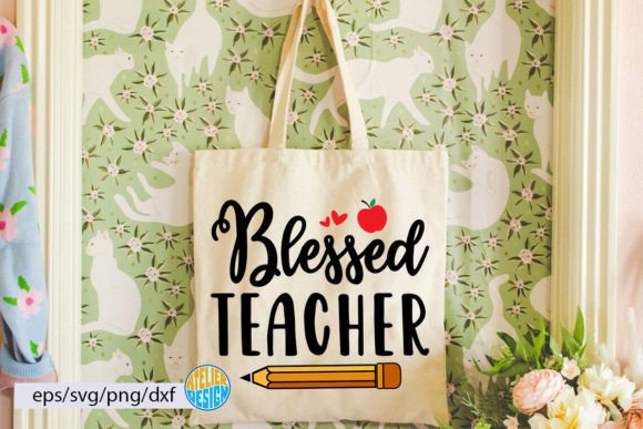 Blessed Teacher Svg Toty Bag Review