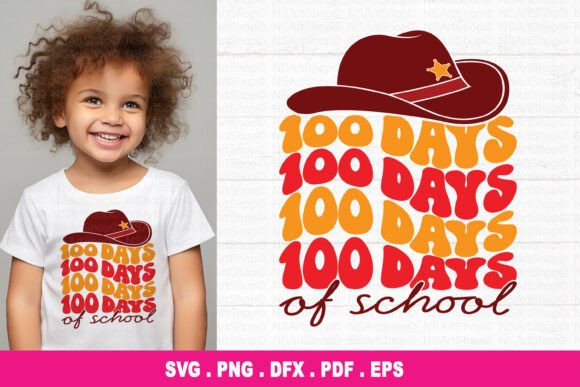 Celebrate 100 Days with Retro Cowboy Charm