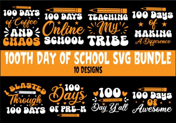 Celebrate Milestones with 100th Day of School SVG Bundle