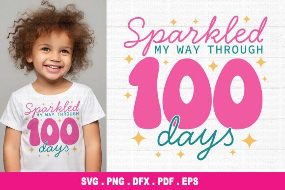 Celebrating 100 Days of School with Retro Style