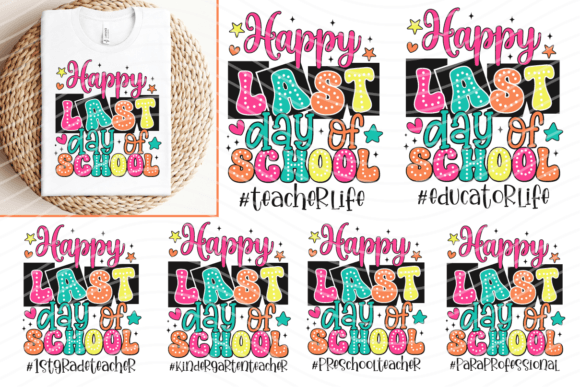 Happy Last Day of School Svg Png Bundle