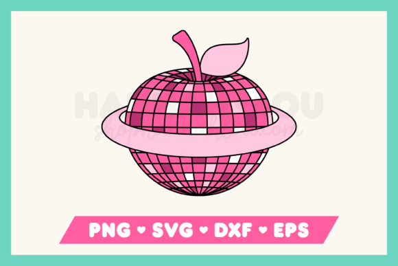 Retro Apple Disco Ball Planet SVG: A Versatile Design