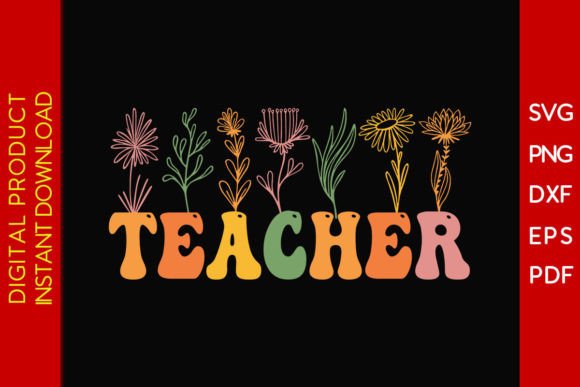 Retro Flower Teacher SVG: An Embroidery Review