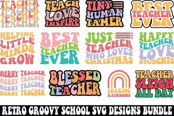 Retro Groovy School SVG: An Embroidery Review