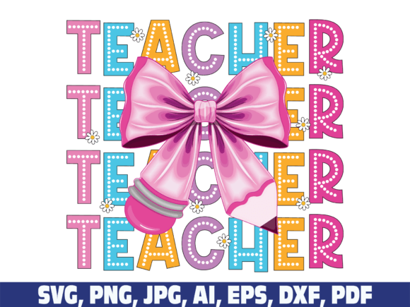 Review: Pincel Coquette Bow Teacher Svg Png