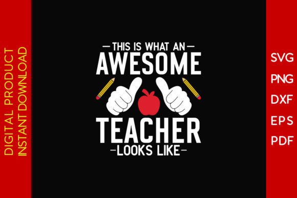 Reviewing This is What an Awesome Teacher SVG File