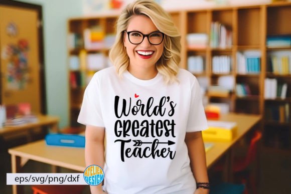 Reviewing Worlds Greatest Teacher Svg, Tshirt