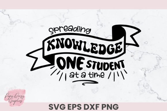 Spreading Knowledge Teacher SVG: A Closer Look