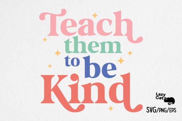 Teacher SVG: A Kind Message for Your Embroidery