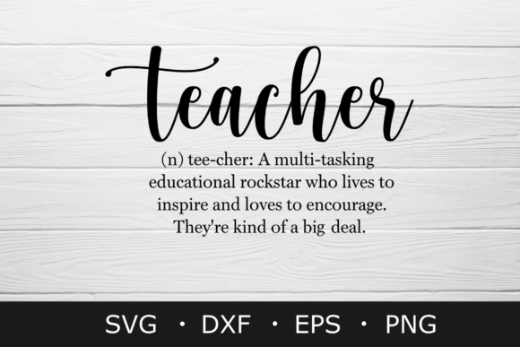 Teacher SVG for Creative Embroidery Projects